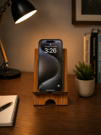Premium Wooden Mobile Phone Stand